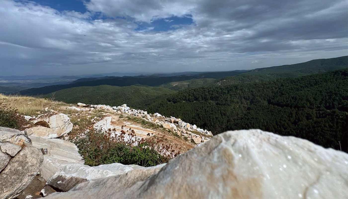 Bianco Lara Marble Quarry balikesir1 Türkiye