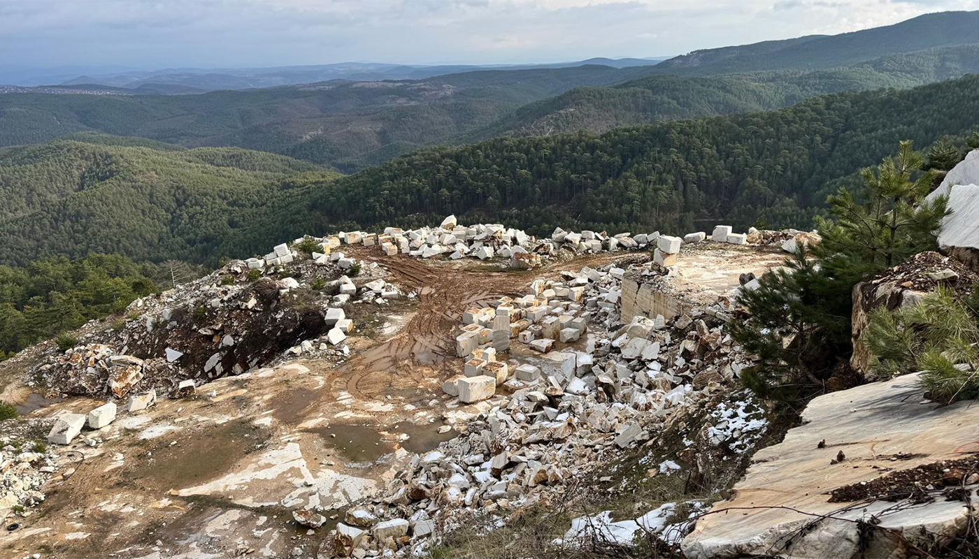 Bianco Lara Marble Quarry balikesir2 Türkiye