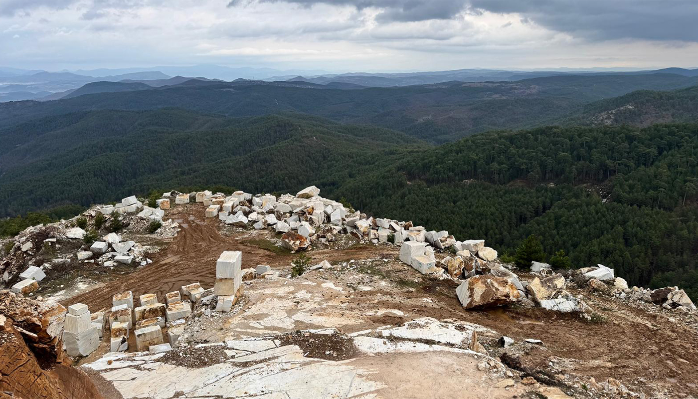 Bianco Lara Marble Quarry balikesir3 Türkiye