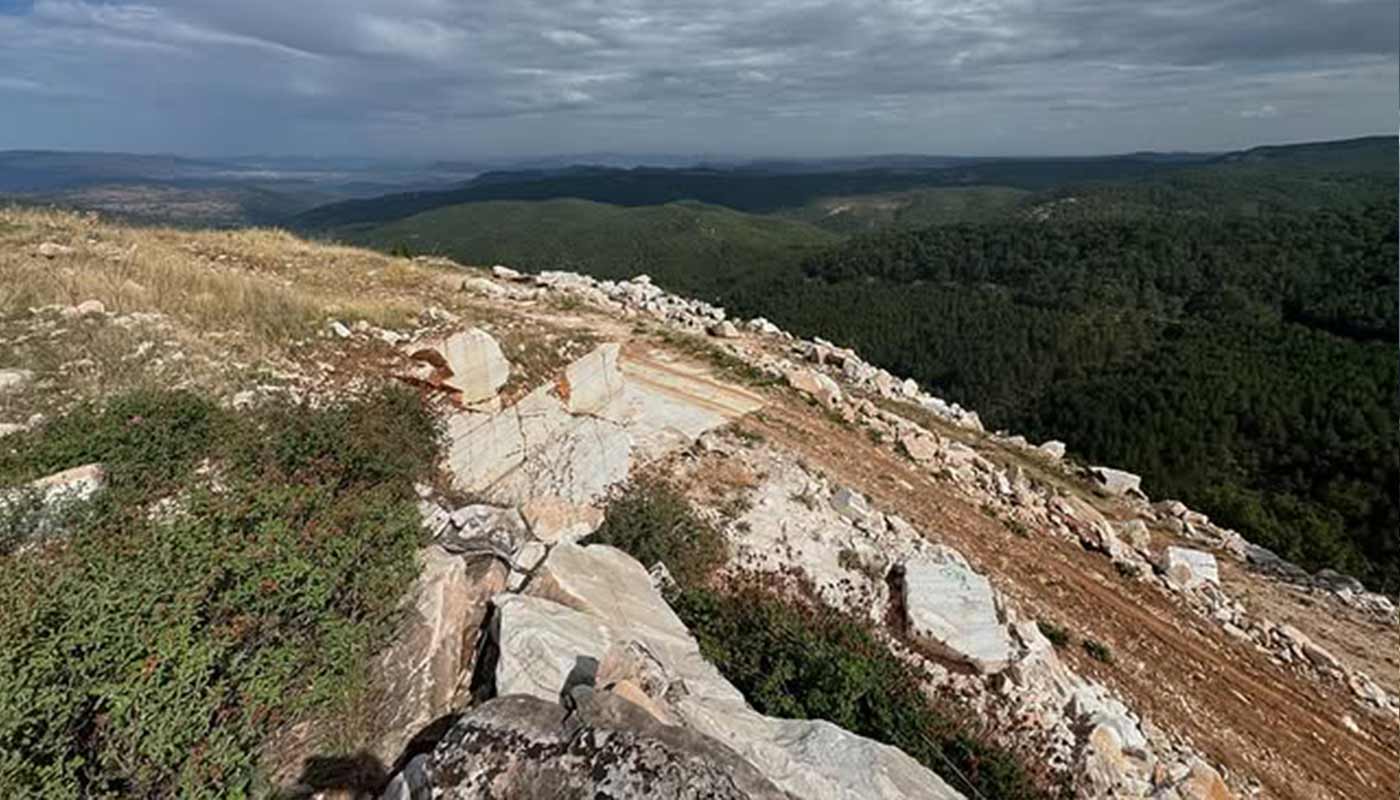 Bianco Lara Marble Quarry balikesir5 Türkiye
